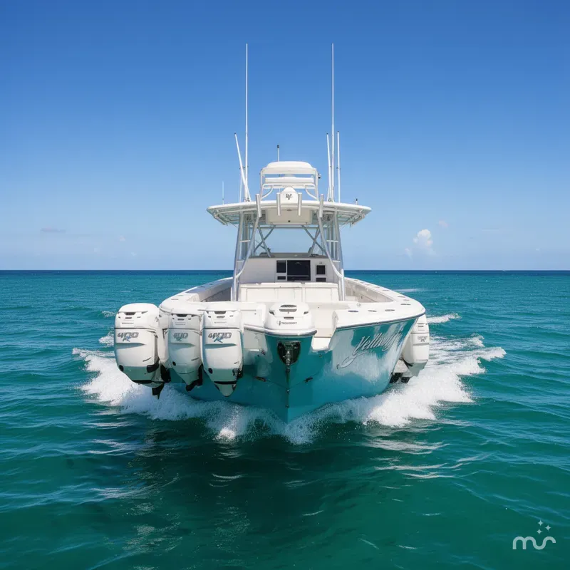 Slide: The Image of Yellowfin 42 Offshore 2009 - 3