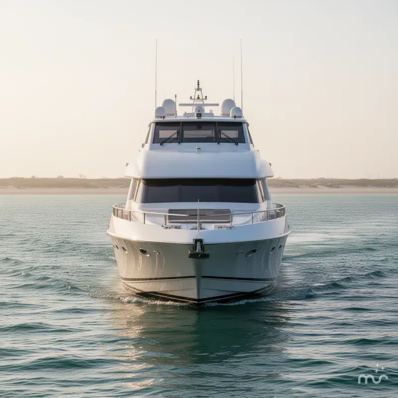 Slide: The Image of Lazzara Yachts 80 Motoryacht 1998 - 1