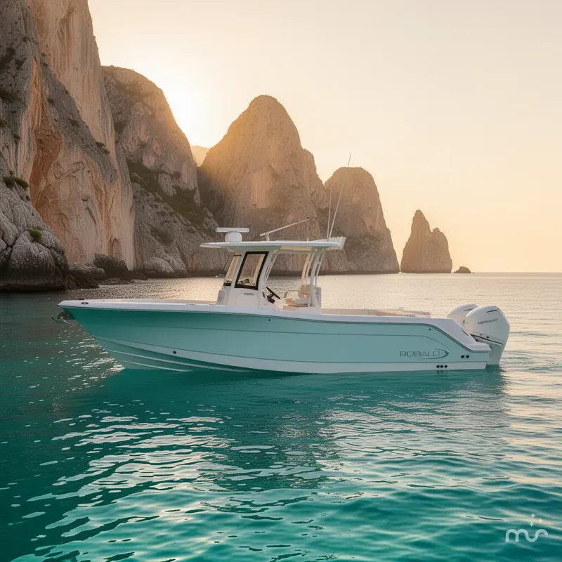 Slide: The Image of Robalo R302 Center Console 2021 - 2