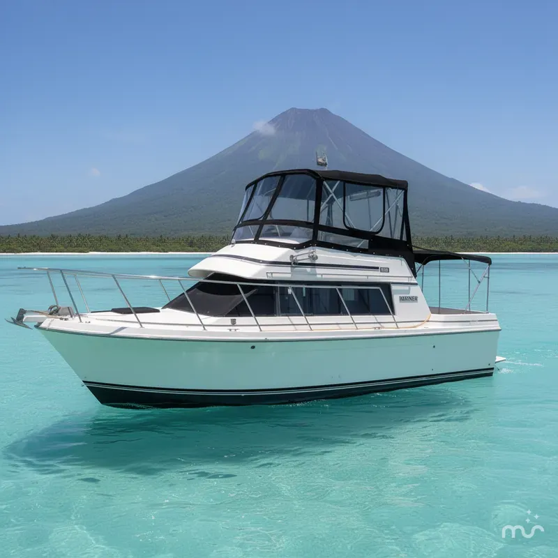 Slide: The Image of Carver Yachts 28 Mariner 1986 - 2
