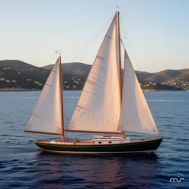 Slide: The Image of Herreshoff Rozinante 1972 - 2
