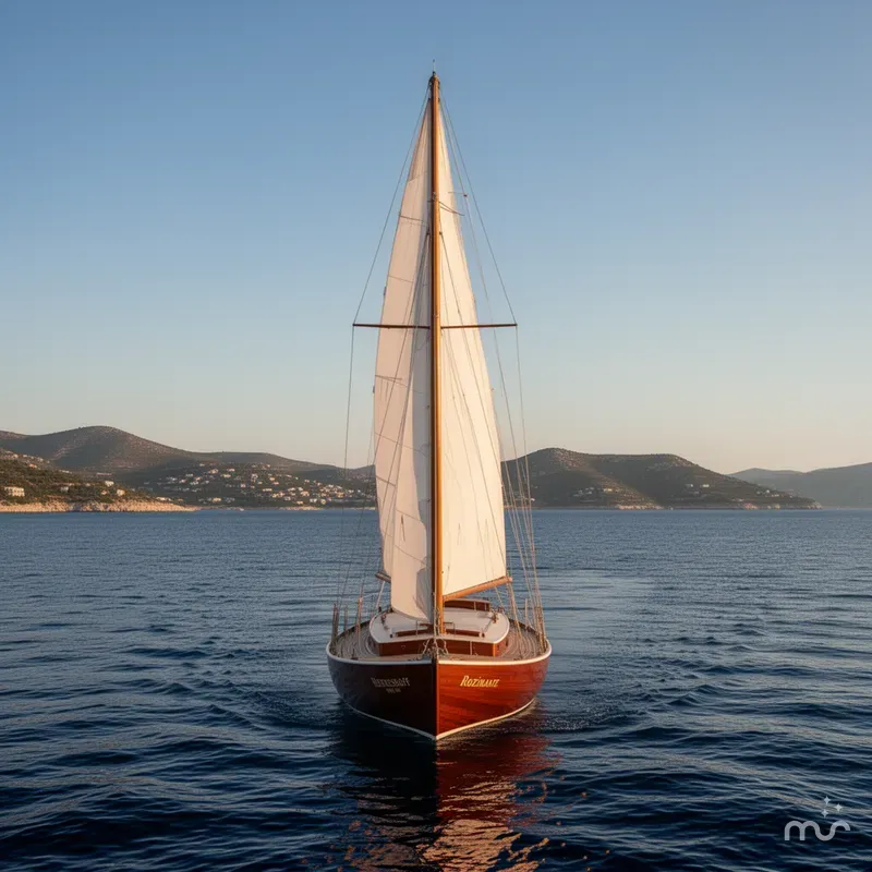 Slide: The Image of Herreshoff Rozinante 1972 - 3