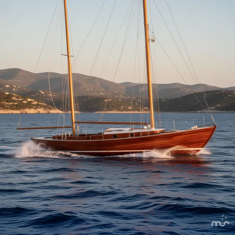 Slide: The Image of Herreshoff Rozinante 1972 - 4