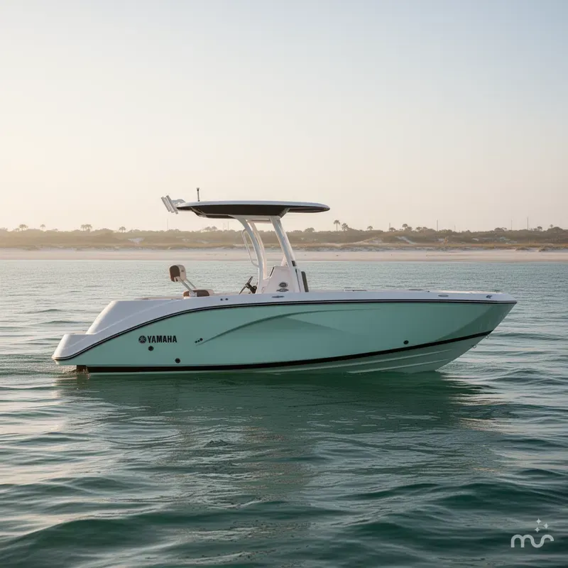 Slide: The Image of Yamaha 222 FSH SPORT E - SEAFOAM GREEN 2026 - 0