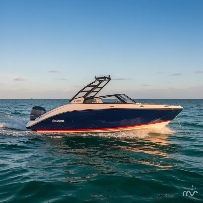 Slide: The Image of Yamaha 222 SD - YACHT BLUE 2026 - 2