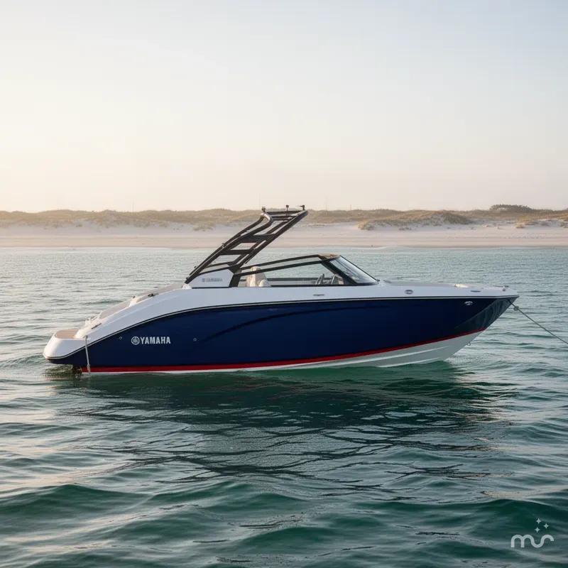 Slide: The Image of Yamaha 222 SE - YACHT BLUE 2026 - 2