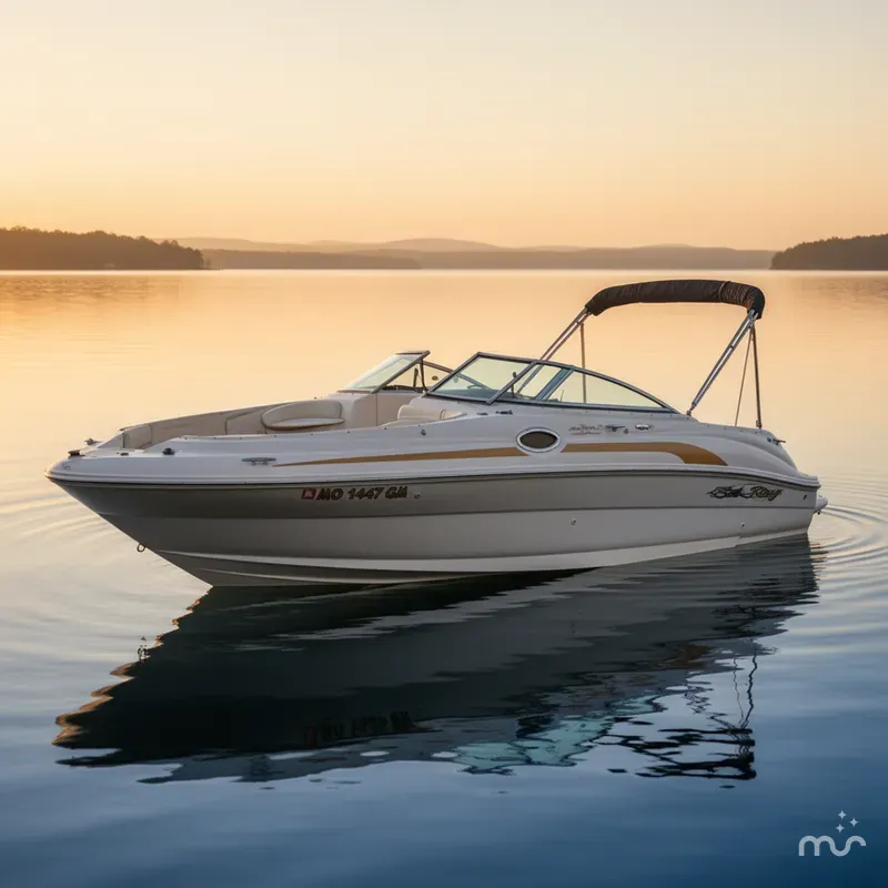 Slide: The Image of Sea Ray 240 Sundeck 2001 - 1