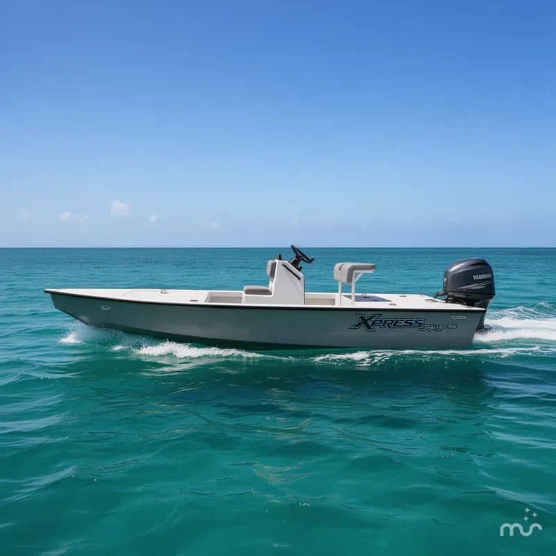Slide: The Image of Xpress Skiff 185 2026 - 2