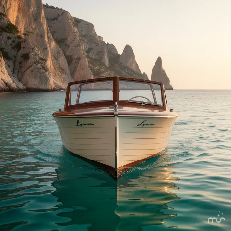 Slide: The Image of Lyman 21 Runabout 1961 - 1
