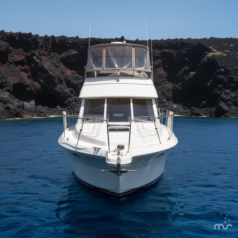 Slide: The Image of Carver Yachts 325 Motor Yacht 1997 - 1
