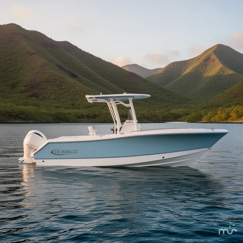 Slide: The Image of Robalo R230 Center Console 2026 - 2