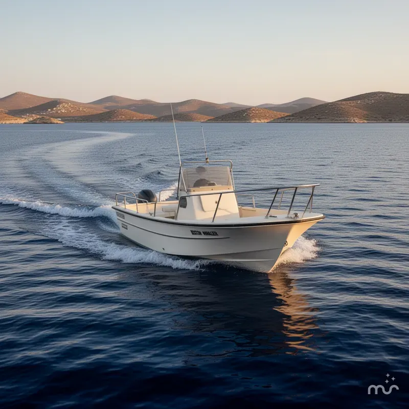 Slide: The Image of Boston Whaler 17 Montauk 1982 - 1