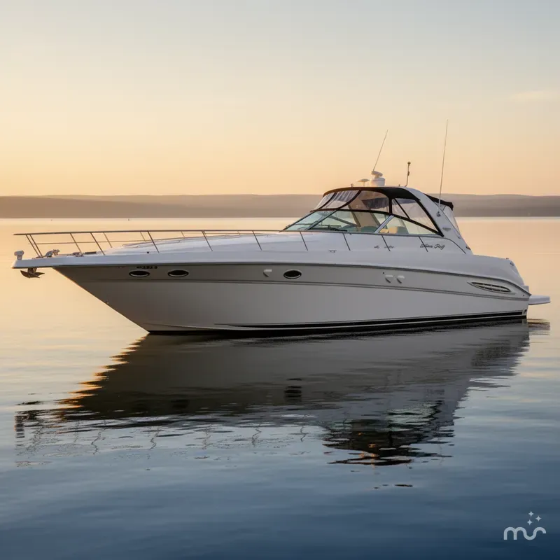 Slide: The Image of Sea Ray Sundancer 460 1999 - 0