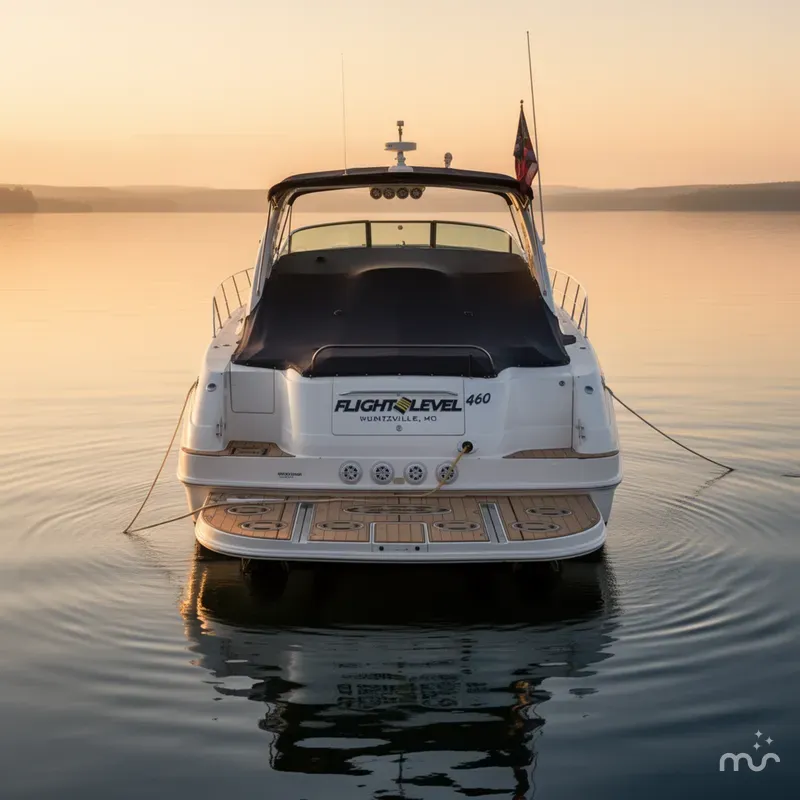 Slide: The Image of Sea Ray Sundancer 460 1999 - 1