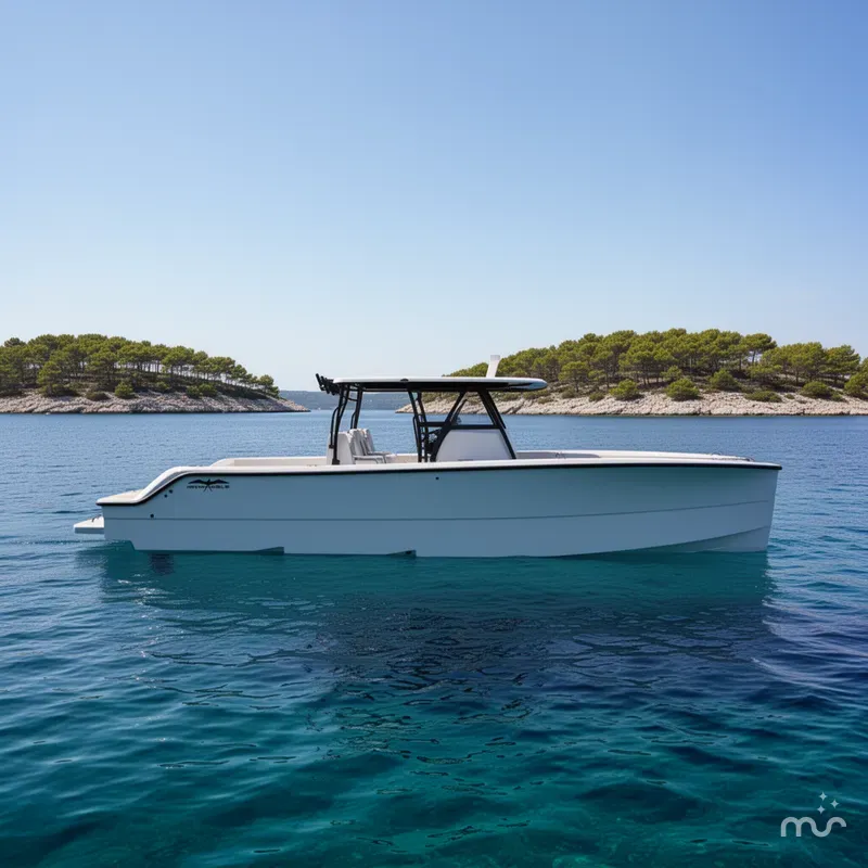 Slide: The Image of Invincible 35 Catamaran 2023 - 2