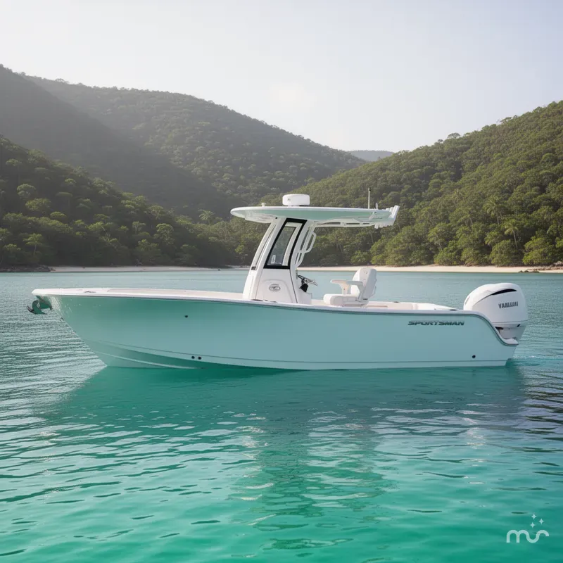 Slide: The Image of Sportsman Open 232 Center Console 2026 - 2