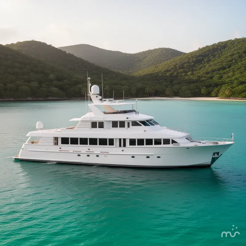 Slide: The Image of Hatteras 130 Motor Yacht 1995 - 2