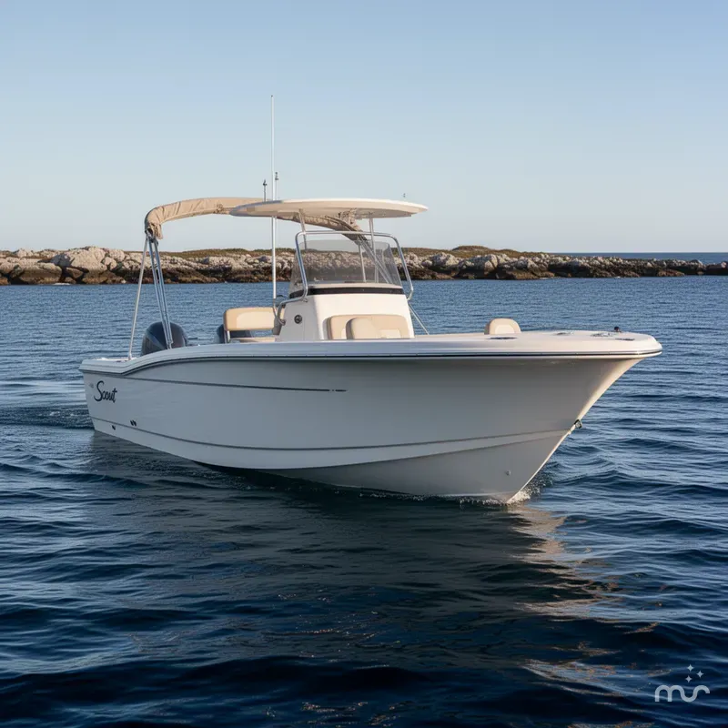 Slide: The Image of Scout 195 Sportfish 2026 - 2