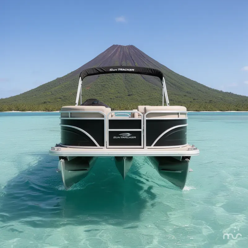 Slide: The Image of Sun Tracker Fishin' Barge 20 DLX 2026 - 1