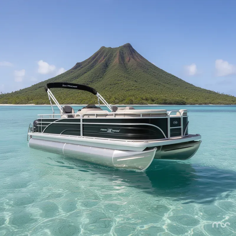 Slide: The Image of Sun Tracker Fishin' Barge 20 DLX 2026 - 2