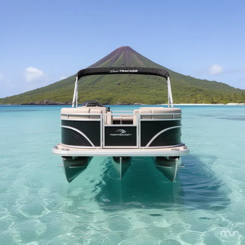 Slide: The Image of Sun Tracker Fishin' Barge 20 DLX 2026 - 3