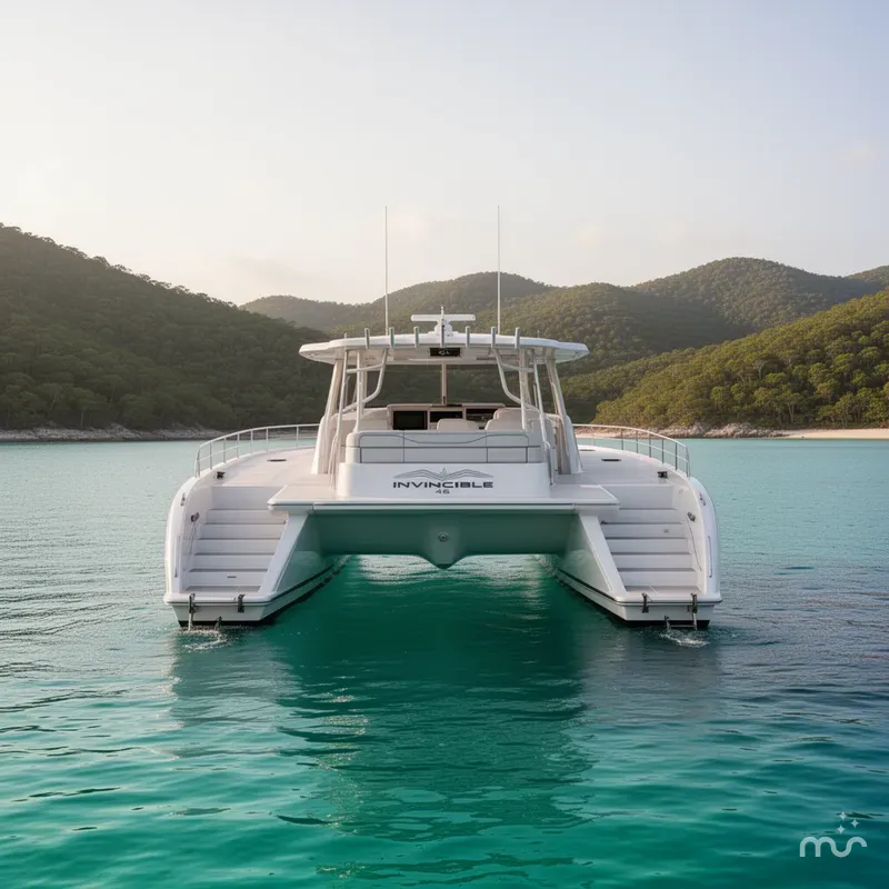 Slide: The Image of Invincible 46 Catamaran 2026 - 3