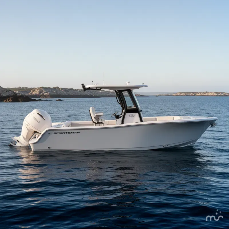 Slide: The Image of Sportsman Open 232 Center Console 2026 - 2