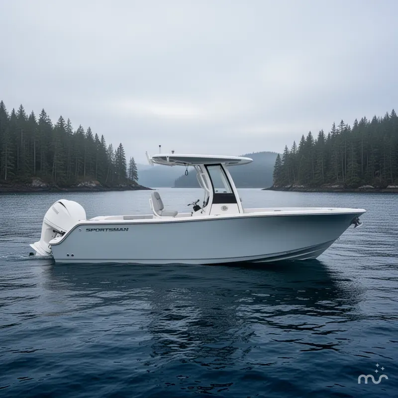 Slide: The Image of Sportsman Open 252 Center Console 2026 - 2