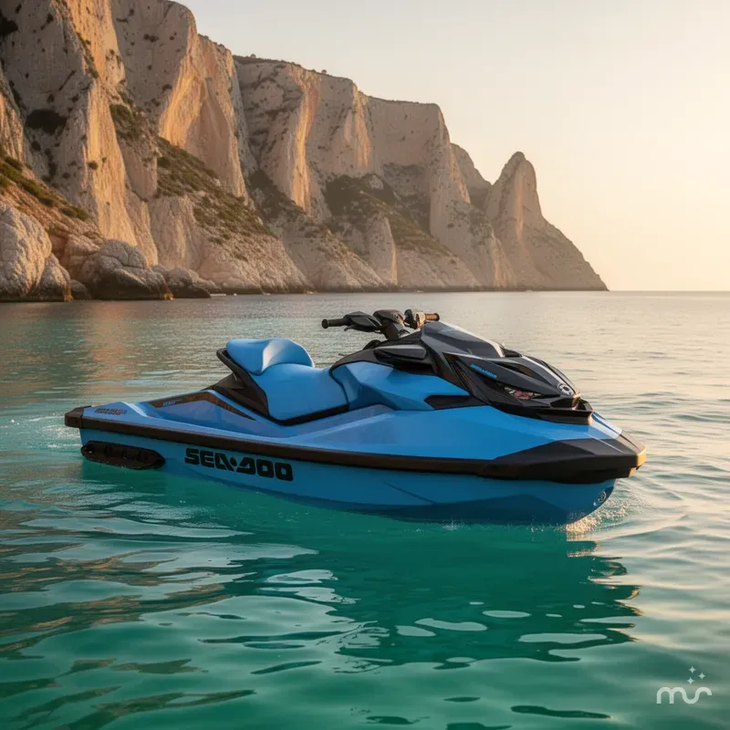 Slide: The Image of Sea-Doo RXP-X™ 325 Tech, BRP Premium A, iBR Gulfstream Blu 2026 - 2