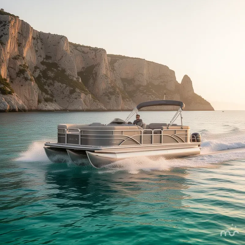 The Image of Avalon 25' Catalina Platinum Quad lounge w/ 250HP Mercury Verado! 2026 - 0
