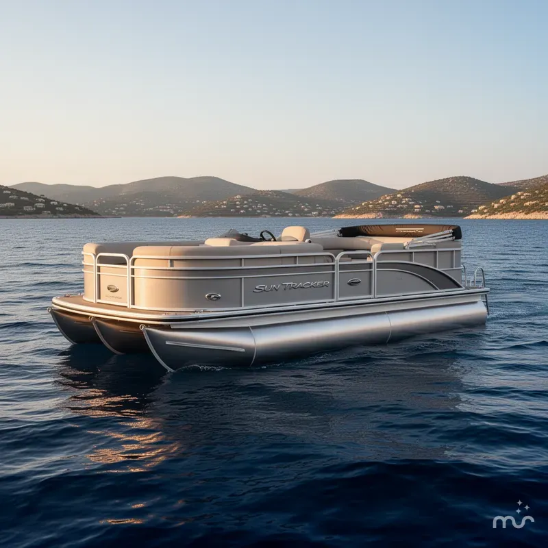 The Image of Sun Tracker Party Barge 18 DLX 2026 - 0