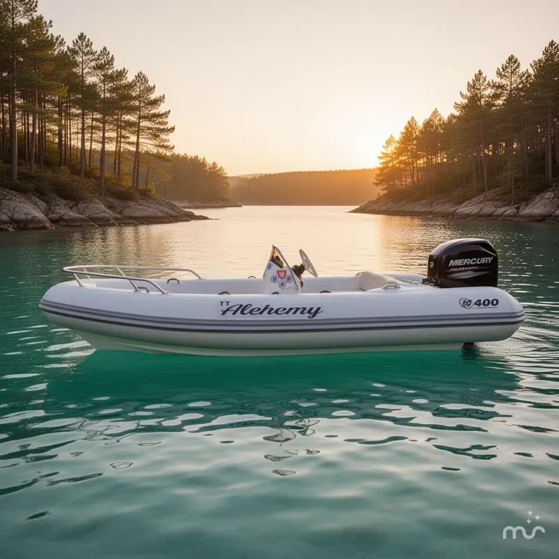 Slide: The Image of Mercury M 400 HP 2017 - 2