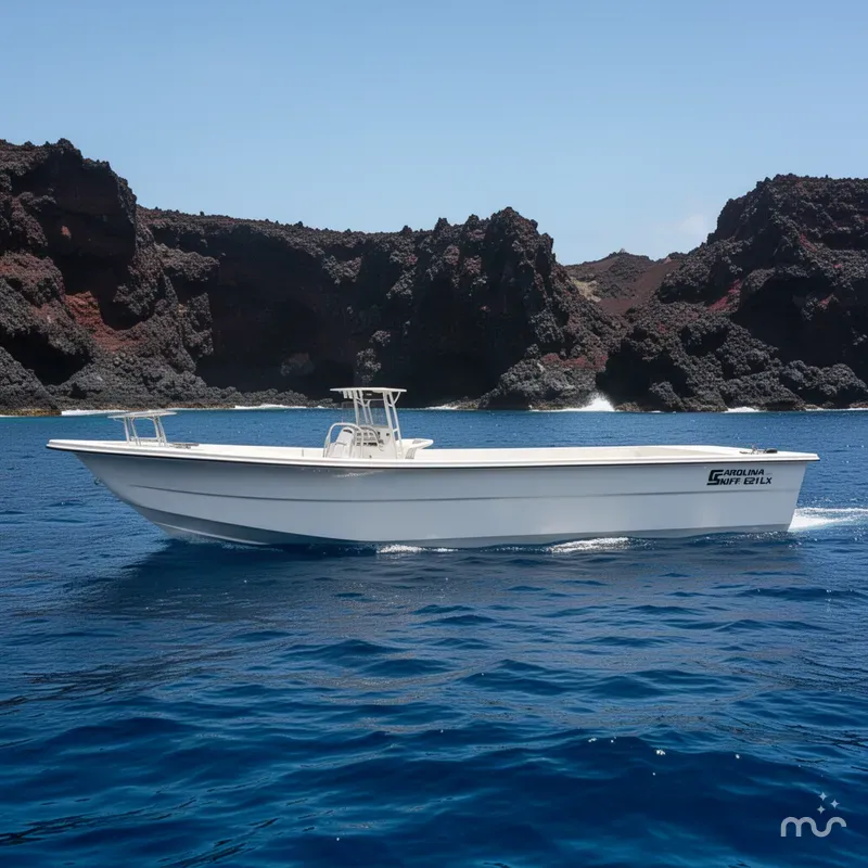 Slide: The Image of Carolina E21 DLX Kit Boat 2026 - 2