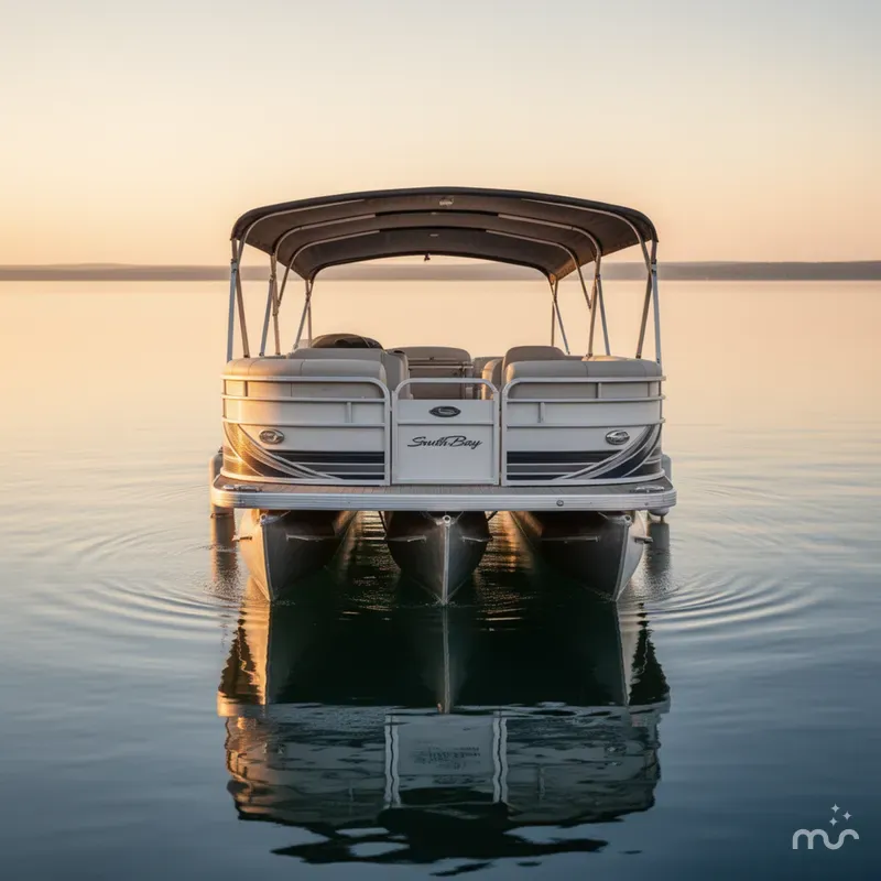 Slide: The Image of South Bay 925 CR TRITOON INBOARD 2007 - 1