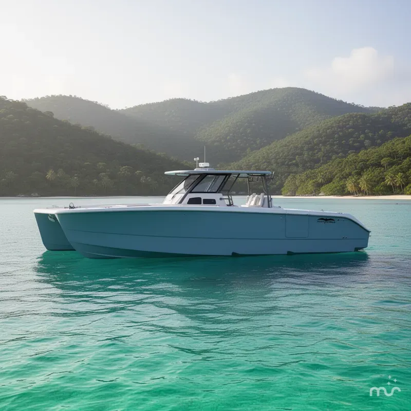 Slide: The Image of Invincible 38 Catamaran 2026 - 2