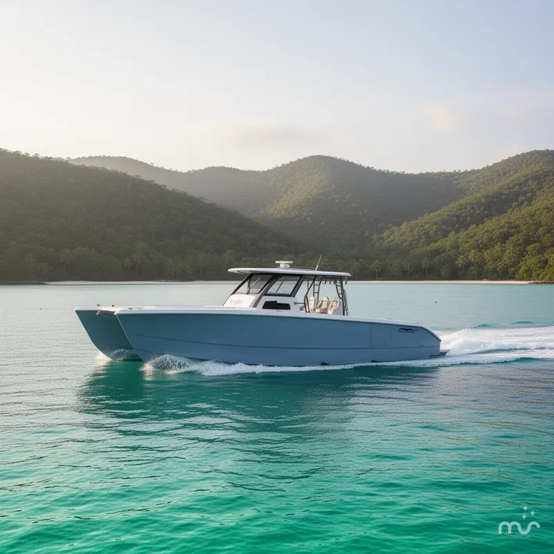 Slide: The Image of Invincible 38 Catamaran 2026 - 4
