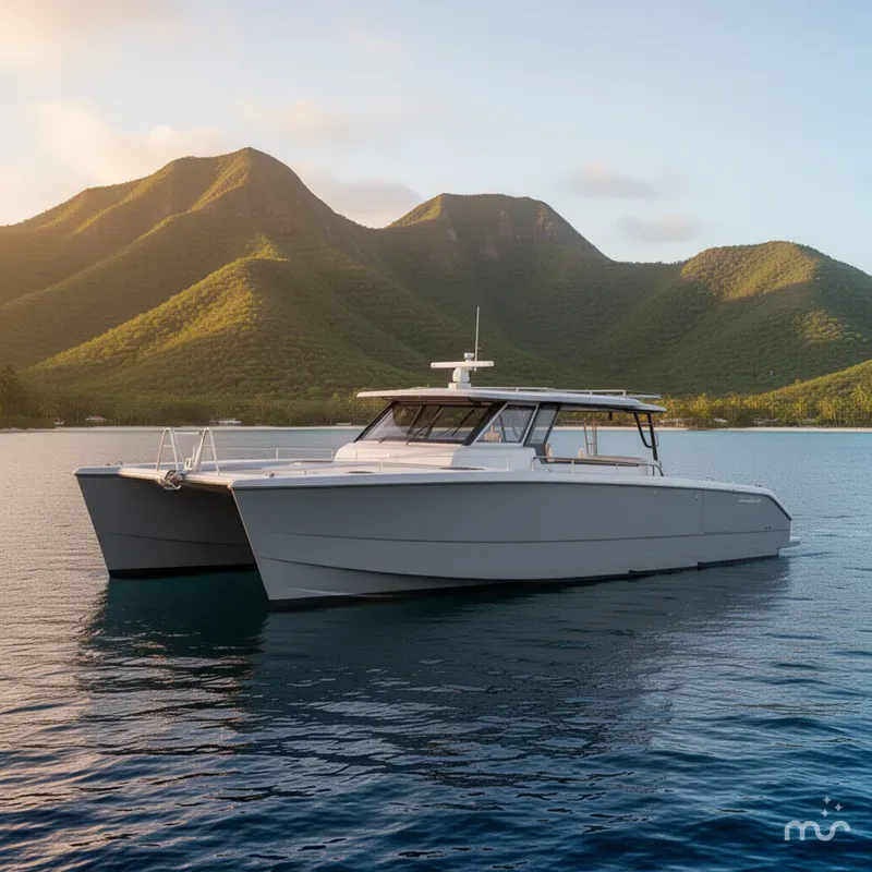 Slide: The Image of Invincible 40 Catamaran 2026 - 2