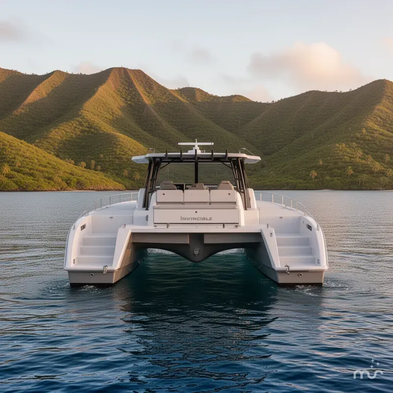 Slide: The Image of Invincible 40 Catamaran 2026 - 3