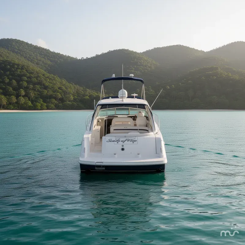 Slide: The Image of Sea Ray 420 Sundancer 2004 - 3