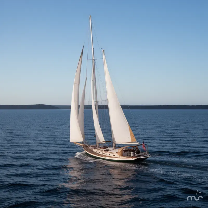 Slide: The Image of Cherubini Schooner 1983 - 4