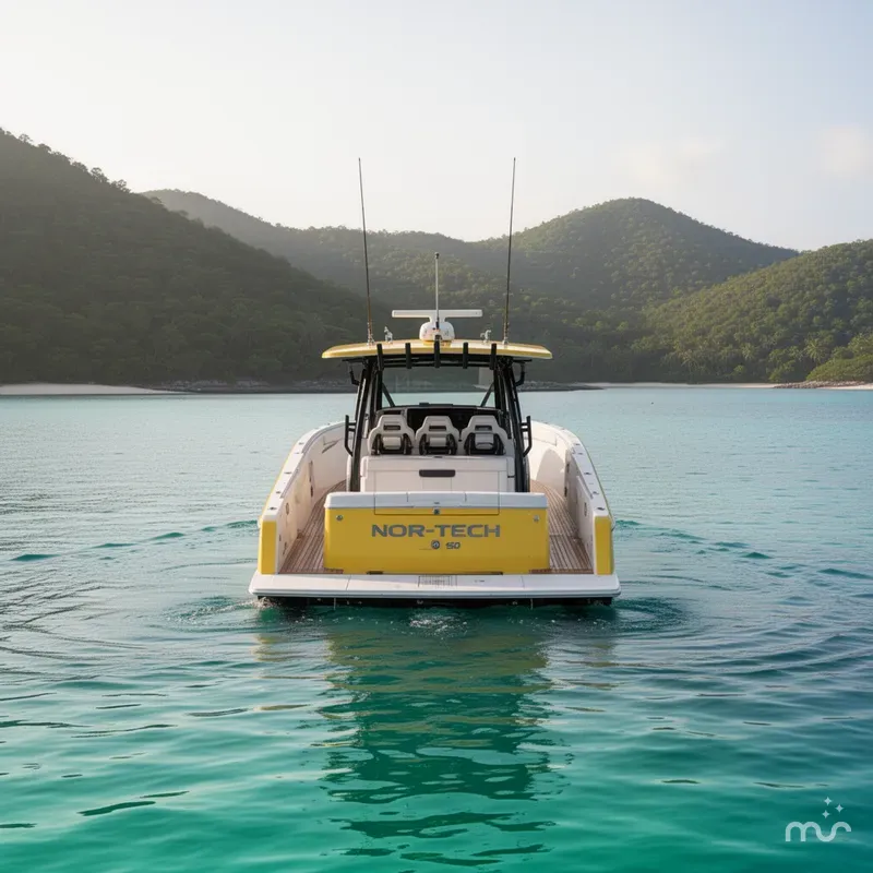 Slide: The Image of Nor-Tech 450 Sport Center Console 2021 - 3