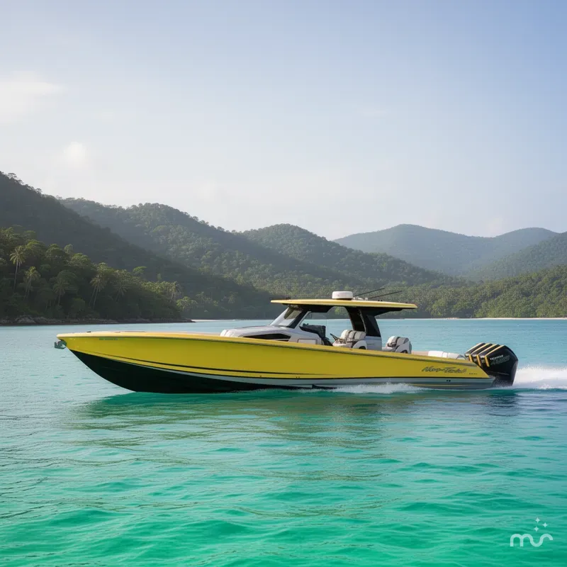 Slide: The Image of Nor-Tech 450 Sport Center Console 2021 - 4