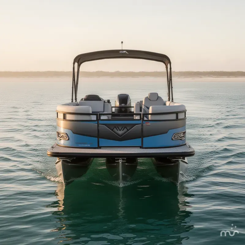 Slide: The Image of Avalon 2385 Venture 85 Quad Lounger, Tri Toon High Performance 2026 - 3