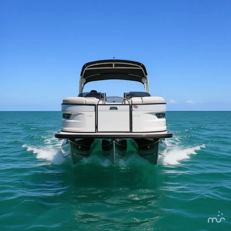 Slide: The Image of Avalon 2785 Excalibur LTD, Windshield Quad Lounger, Twin Mercury 400hp V-10's 2026 - 3