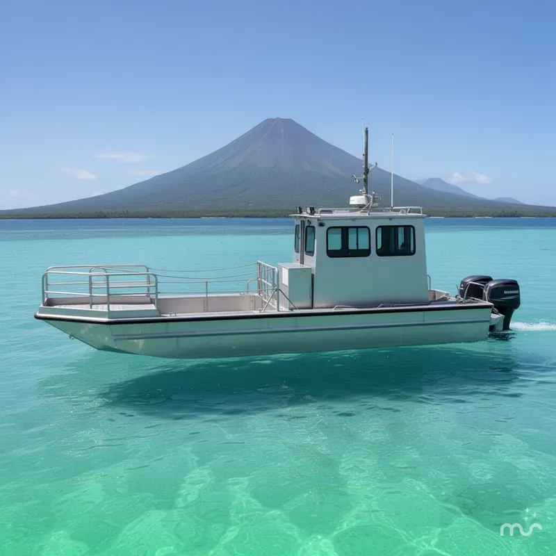 The Image of Custom Aluminum 33 Work Boat 2010 - 0