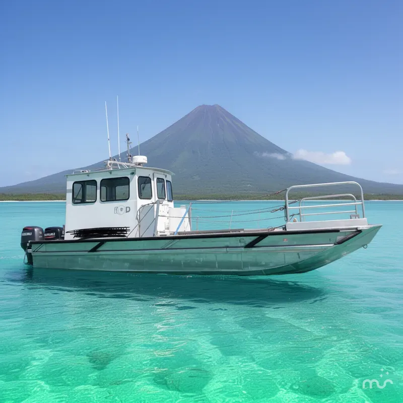Slide: The Image of Custom Aluminum 33 Work Boat 2010 - 2