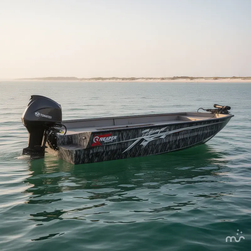 Slide: The Image of Reaper Boats 656 656 STEP TRANSOM 2026 - 0