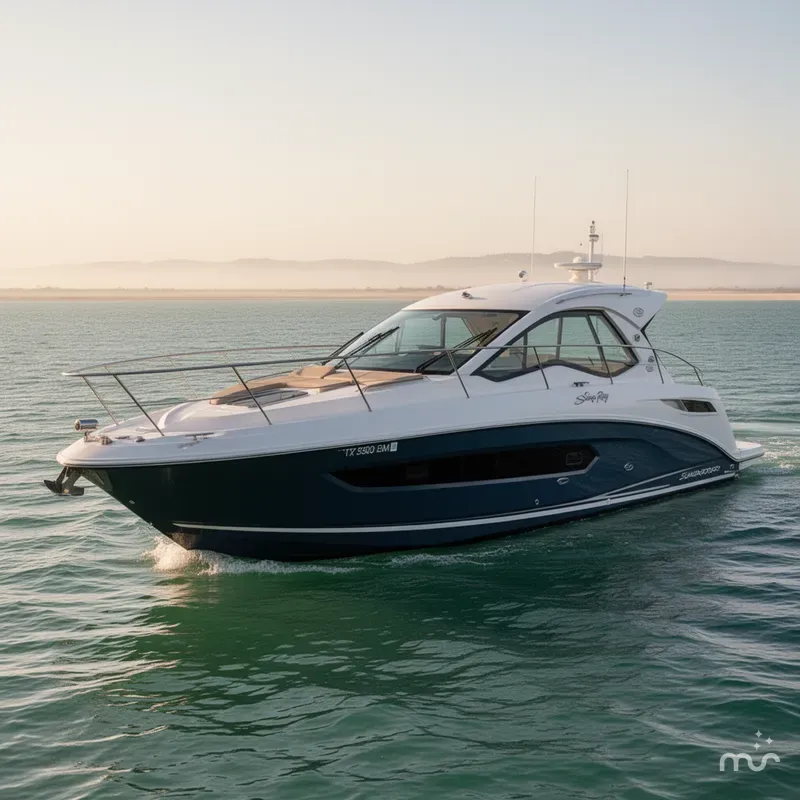 Slide: The Image of Sea Ray Sundancer 350 Coupe 2017 - 1