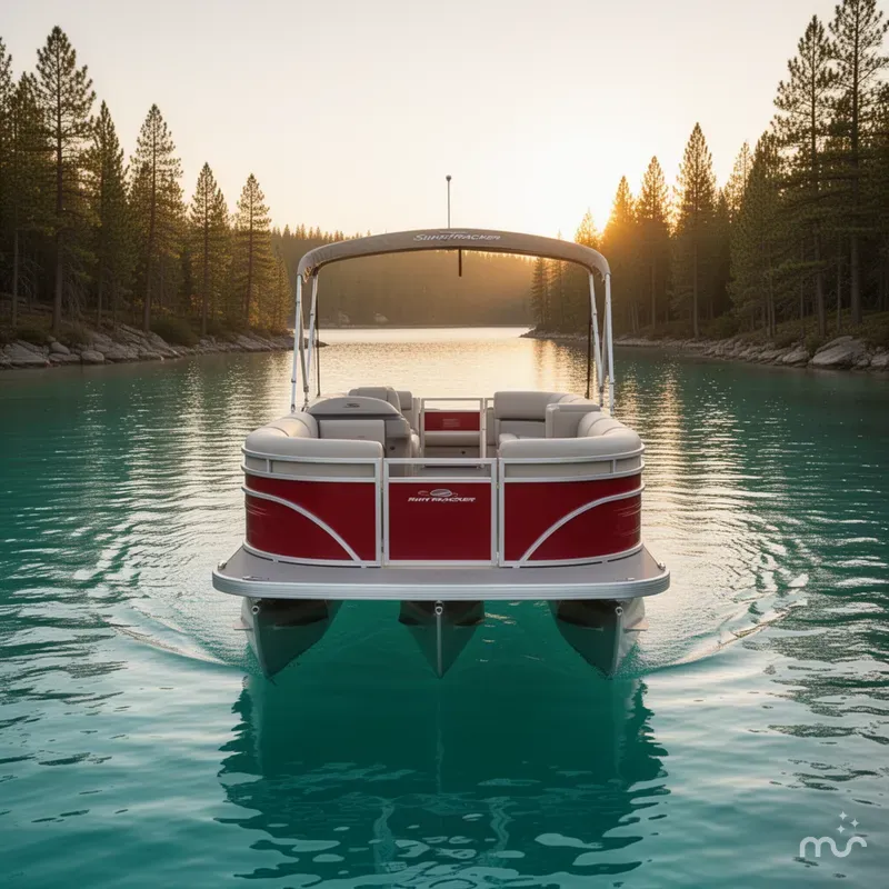 Slide: The Image of Sun Tracker Party Barge 24 DLX 2025 - 1