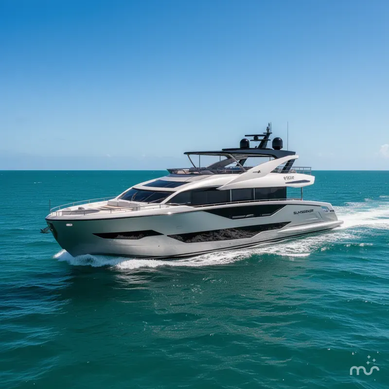 Slide: The Image of Sunseeker 90 Ocean 2023 - 2
